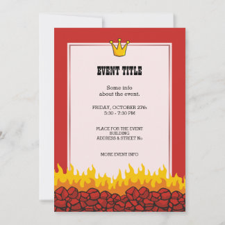 Grill Queen Invitation