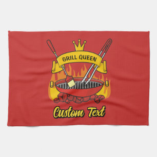 Grill Queen Kitchen Towel