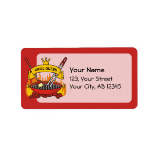 Grill Queen Label