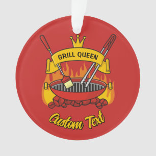 Grill Queen Ornament