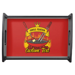 Grill Queen Serving Tray