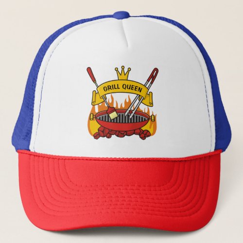 Grill Queen Trucker Hat