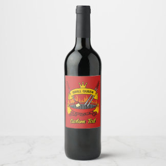 Grill Queen Wine Label