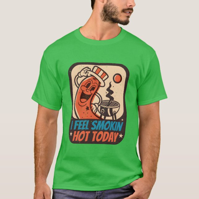 Grill quote meat Grill quote meat inspiration stor T-Shirt (Front)