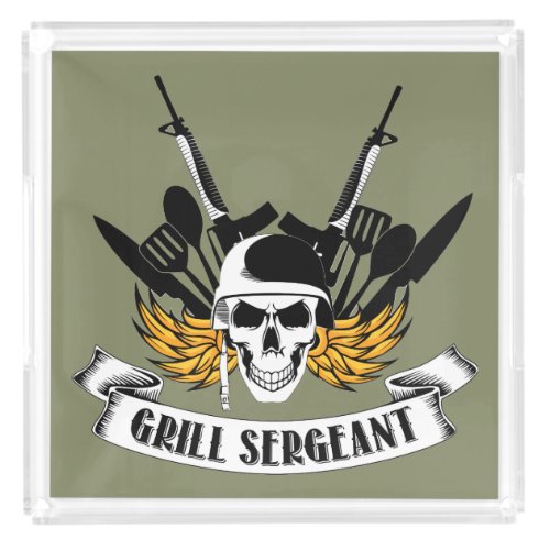 Grill Sergeant Acrylic Tray