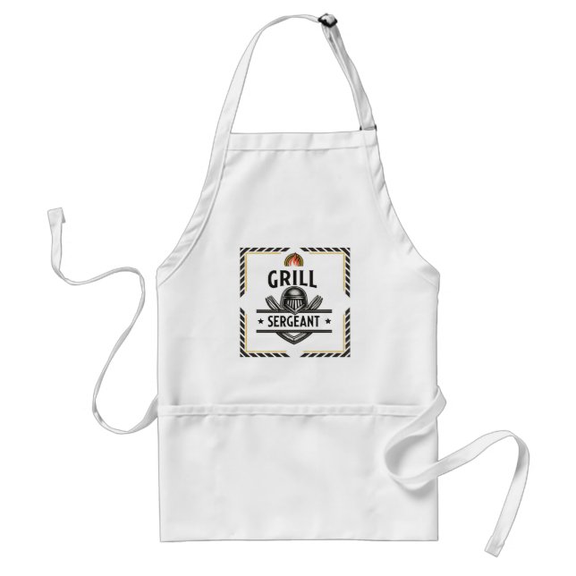 Grill Sergeant Adult Apron (Front)
