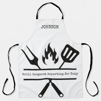 Grill Sergeant Apron