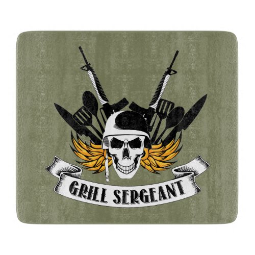 Grill Sergeant Cutting Board