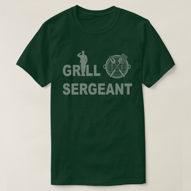 Grill Sergeant T- Shirt (Design Front)