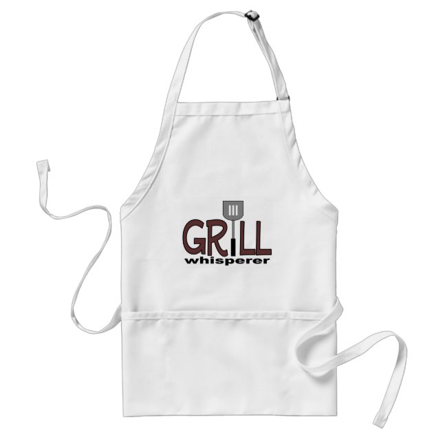 Grill Whisperer Adult Apron (Front)
