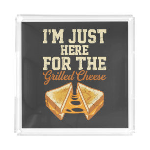 Grilled Cheese Day Acrylic Tray