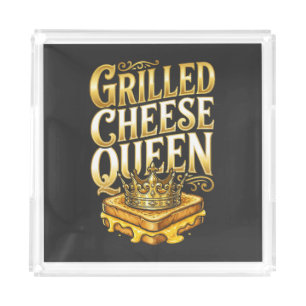 Grilled Cheese Day Acrylic Tray