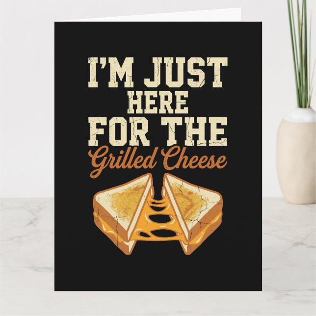 Grilled Cheese Day Card (Front)