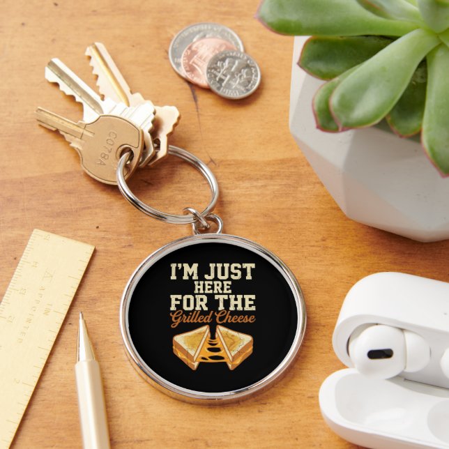 Grilled Cheese Day Keychain (Desk)