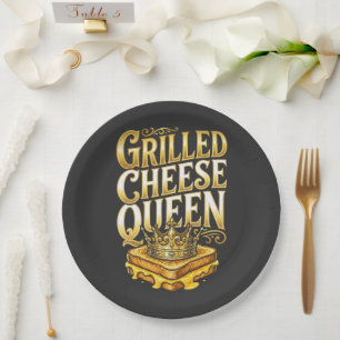 Grilled Cheese Day Paper Plates