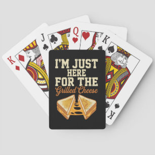 Grilled Cheese Day Poker Cards