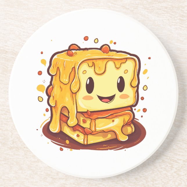 Grilled cheese lover coaster (Front)