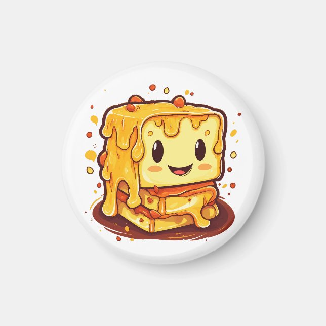 Grilled cheese lover magnet (Front)