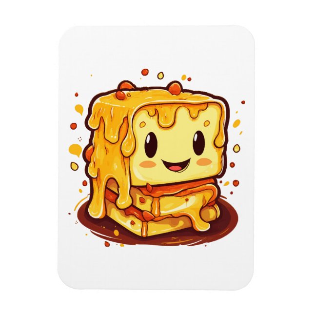 Grilled cheese lover magnet (Vertical)