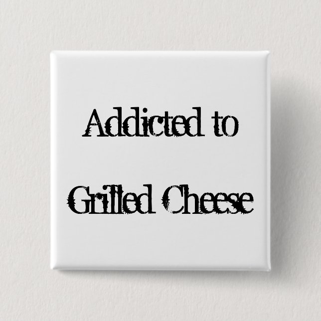 Grilled Cheese Pinback Button (Front)