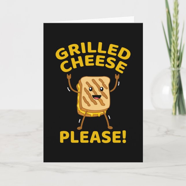 Grilled cheese Please Card (Front)