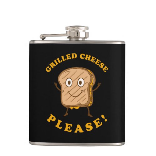 Grilled Cheese Please Flask