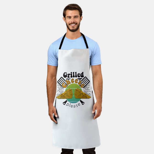 grilled cheese please? funny  apron (Worn)
