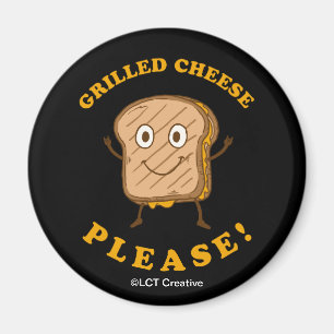Grilled Cheese Please Magnet