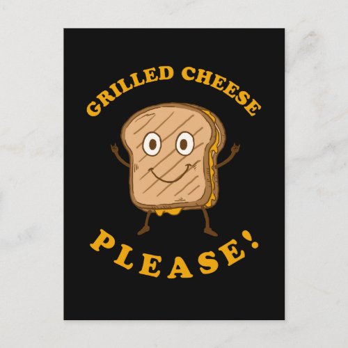 Grilled Cheese Please Postcard