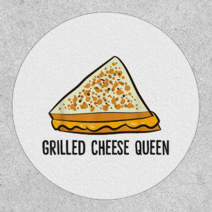 Grilled Cheese Queen Funny Grilled Cheese  Patch