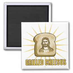 Grilled Cheesus magnet
