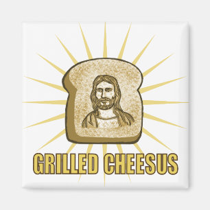 Grilled Cheesus magnet