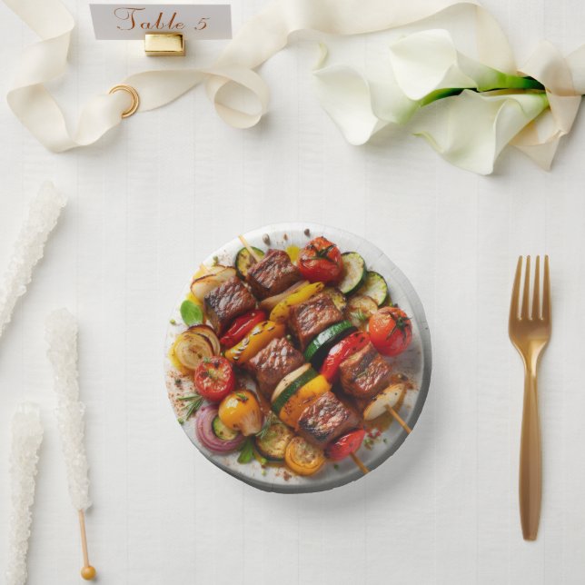 Grilled Delights Paper Bowls (Wedding)