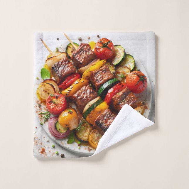 Grilled Delights Wash Cloth (Wash Cloth)