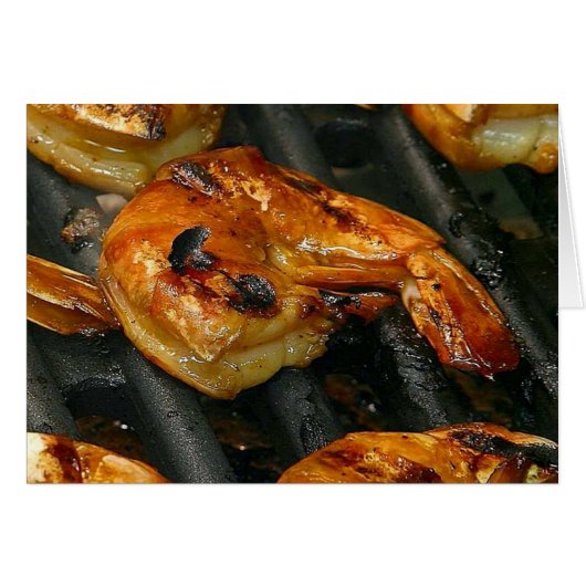 Grilled Shrimp Cards (Front Horizontal)
