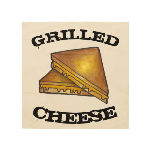 Grilled Toasted Cheese Sandwich Kitchen Decor