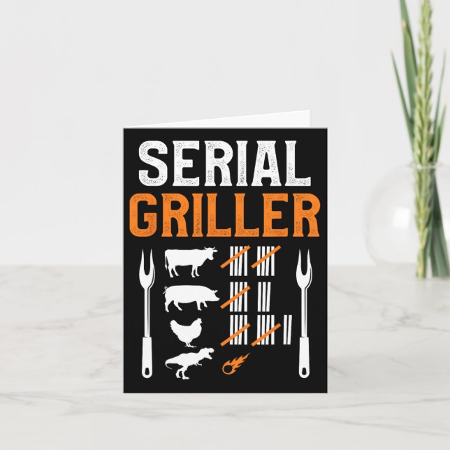Griller Bbq Series  Card (Front)