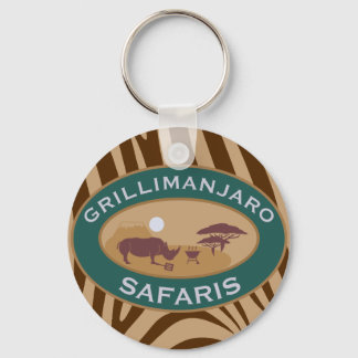 Grillimanjaro Keychain