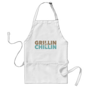 Grillin' and Chillin' Adult Apron