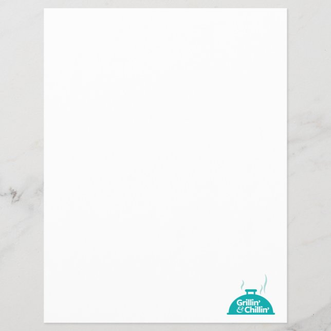 Grillin' & Chillin' Flyer (Front)