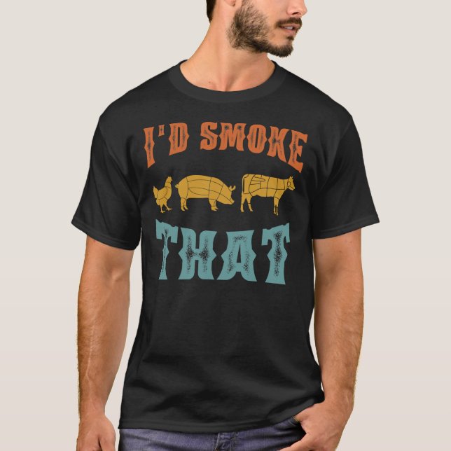 Grilling Bbq Butt Rubbed Pork Pulled Sleeveless To T-Shirt (Front)