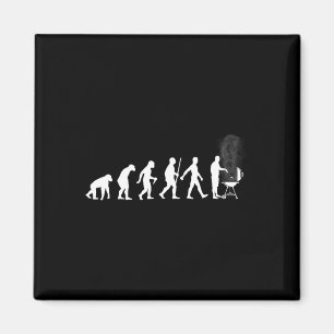 Grilling Design For Men Dad Bbq Smoking Barbecue M Magnet
