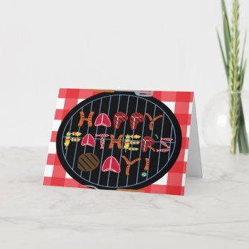 Grilling Father's Day Greeting Cards by KTVFashion at Zazzle