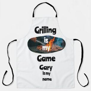 Grilling is my Game Apron