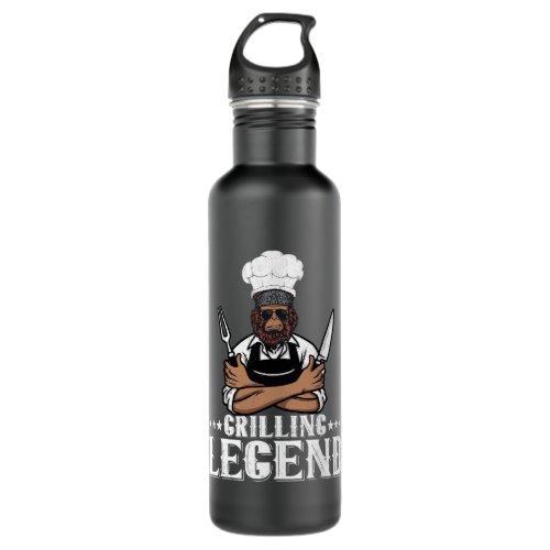 âœGrilling Legend _ Master Chef Stainless Steel Water Bottle