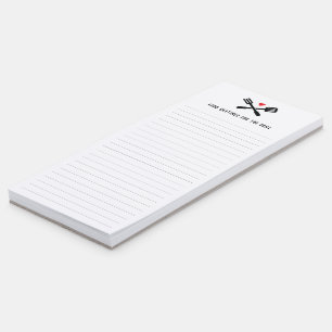 Grilling List Magnetic Notepad