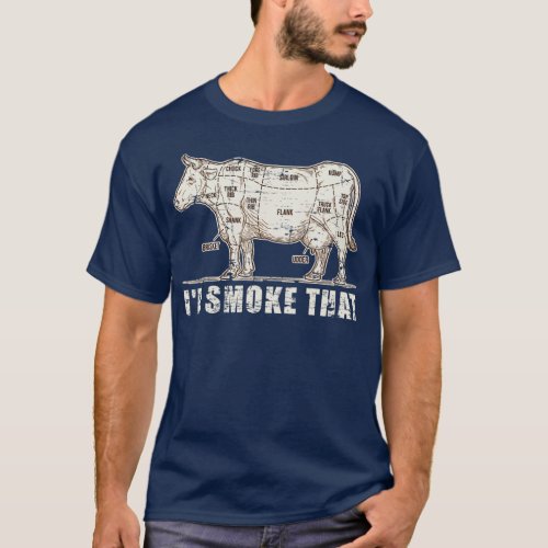 Grilling Smoked Meat Chef Grillmaster Gift BBQ T_Shirt
