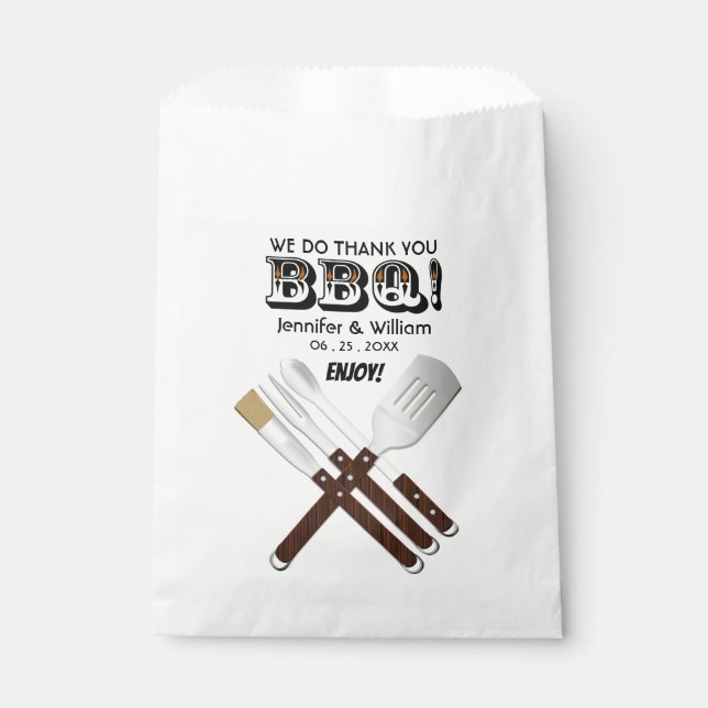 Grilling Tools | I Do BBQ Favor Bag (Front)