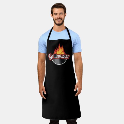 Grillmaster Apron Man Fathers Day Apron