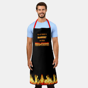 Grillmaster Apron with your Name